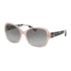 Coach L154 HC8166 Single Vision Prescription Sunglasses HC8166-535011-58 - Lens Diameter 58 mm, Frame Color Blush/Black Crystal Mosaic