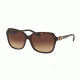 Coach L1599 HC8179F Sunglasses 512013-58 - Dark Tortoise Frame, Brown Gradient Lenses