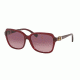 Coach L1599 HC8179F Sunglasses 5393G2-58 - Burgundy Frame, Burgundy Gradient Lenses