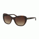 Coach L1631 HC8204 Sunglasses 512013-52 - Dark Tortoise Frame, Brown Gradient Lenses