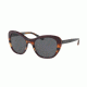 Coach L1631 HC8204 Sunglasses 547887-52 - Oxblood Tort Varsity Stripe Frame, Dark Grey Solid Lenses