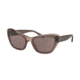 Coach L1632 HC8205 Single Vision Prescription Sunglasses HC8205-54477N-56 - Lens Diameter 56 mm, Frame Color Dirty Lilac