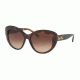 Coach L1633 HC8206 Single Vision Prescription Sunglasses HC8206-539413-55 - Lens Diameter 55 mm, Frame Color Dark Tort/Dark Tort Gold Sig C