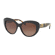Coach L1633 HC8206 Single Vision Prescription Sunglasses HC8206-5449T5-55 - Lens Diameter 55 mm, Frame Color Black/dark Vintage Tortoise