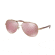 Coach L1636 HC7072B Progressive Prescription Sunglasses HC7072B-93041T-59 - Lens Diameter 59 mm, Frame Color Rose Gold/aubergine