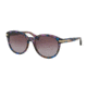 Coach L554 HC8140F Progressive Prescription Sunglasses HC8140F-52888H-55 - Lens Diameter 55 mm, Frame Color Confetti Purple