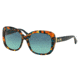 Coach L559 HC8158F Sunglasses 53374S-58 - Teal Confetti/Teal Frame, Teal Gradient Lenses