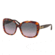 Coach L559 HC8158F Sunglasses 533990-58 - Purple Confetti/Purple Frame, Grey Purple Gradient Lenses
