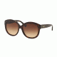 Coach L561 HC8159F Sunglasses 512013-55 - Dark Tortoise Frame, Brown Gradient Lenses