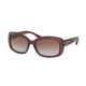 Coach L563 HC8161F Single Vision Prescription Sunglasses HC8161F-504368-55 - Lens Diameter 55 mm, Frame Color Purple