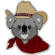 Coalatree CT Cowboy Sticker Pack, COT001L-ONECOL-ONESIZ