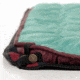 Coalatree Emerald Lake Puffy Kachula Blanket, Green, 50 x 72 flat EMERALD-LAKE-GREEN-PUFFY-KACHULA