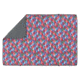 Coalatree Grandview Puffy Kachula  Blanket, Red/Orange/Blue/Green, 50 x 72 flat Grandview-Puffy-kachula