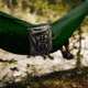 Coalatree Loafer Single Hammock, Green/Gray GRN-LOAF-HAM