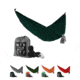 Coalatree Loafer Single Hammock, Green/Gray, Grey/Green, Olive/Orange, Orange/Lime, Red/Black