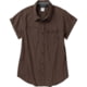 Coalatree Switchback Short-Sleeve Shirt - Womens, COT001U-BRO-XL