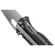Coast DX338 Stainless Steel, Double Lock Folding Knife CP 3.5in Blade, Black, Clam 20808