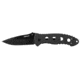 Coast DX340 Tactical Folding Knife, 3.5in Blade, Black,Clam C19CP