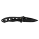 Coast DX340 Tactical Folding Knife, 3.5in Blade, Black,Clam C19CP