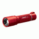 Coast HP7R Rechargeable Long Distance Focusing Flashlight, 300 Lumens, Li-Ion Pack/4 x AAA, Red, 21526