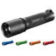 Coast HP7R Rechargeable Long Distance Focusing Flashlight, Black, Blue, Green, Orange, Red