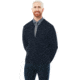 Cobmex Crew Neck Long Sleeve Zip Front Cardigan With Pockets - Ribbed Waistband And Cuffs, Navy - 4010NVXS