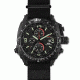 Cobra 44mm Black Titanium Case, Black Dial, Nylon Black Band