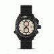 Cobra 44mm Black Titanium Case, Tan Dial, Black Rubber II Band