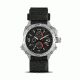 Cobra 44mm Silver Titanium Case, Black Dial, Ballistic Velcro I