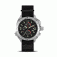 Cobra 44mm Silver Titanium Case, Black Dial, Nylon Black