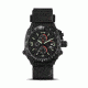 Cobra 47.5mm Black Titanium Case, Black Dial, Ballistic Velcro I Band