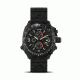 Cobra 47.5mm Black Titanium Case, Black Dial, Black Rubber II Band