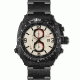Cobra 47.5mm Black Titanium Case, Tan Dial, Titanium Band