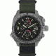 Cobra 47.5mm Grey Titanium Case, Black Dial, Nylon Green Band