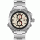 Cobra 47.5mm Silver Titanium Case, Tan Dial, Titanium Band
