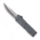 CobraTec Knives Lightweight OTF Automatic Folding Knives, 3.25in, D2 Steel, Drop Non-Serrated, Carbon Fiber Handle, CFCTLWDNS