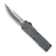 CobraTec Knives Lightweight OTF Automatic Folding Knives, 3.25in, D2 Steel, Drop Non-Serrated, Carbon Fiber Handle, CFCTLWDNS