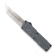 CobraTec Knives Lightweight OTF Automatic Folding Knives, 3.25in, D2 Steel, Tanto Non-Serrated, Carbon Fiber Handle, CFCTLWTNS