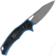 CobraTec Axle Folding Knife, G-10 Black Handle, 1410095