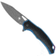 CobraTec Axle Folding Knife, G-10 Black Handle, 1410095