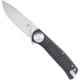 CobraTec Knives EDC Scout Button Lock Automatic Folding Knife, 3.12in, VG10, Drop Point, Grivory Black Handle, CTSCTGRVBLKBL