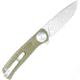 CobraTec EDC Scout Grivory Button Lock Folding Knife, OD Green, 1410109