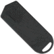 CobraTec Knives ASP OTF Automatic Folding Knife, 1.94 in, D2 Steel, Plain Dagger Blade, Black Aluminum Handle, CTASPBLK