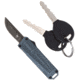 CobraTec Knives 929TB California OTF Automatic Folding Knife, 1.75in, Stonewashed D2 Steel, Non-Serrated Tanto Blade, Grey, CALI929TBGRYTNS