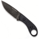 CobraTec Knives Skinner Fixed Blade Knive, 3.75in, D2 Steel, Drop Non-Serrated, Black, SD2DNS
