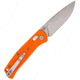 Cobratec Knives Cobratec Edc Scout Bar Lock 3.12 Orange Stainless Steel