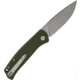 Cobratec Knives Cobratec Recon Push Button Auto 3.12 Od Green G10