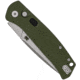 Cobratec Knives Cobratec Recon Push Button Auto 3.12 Od Green G10