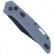 CobraTec Knives Naja Automatic Folding Knife, 3.5 in, D2 Steel, Drop Point, G-10, Slate Grey Handle, CTNAJSLGRY