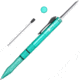 Cobratec Knives Cobratec Otf Pen Knife Tiffany Blue 1.75'' Blade W/black Ink